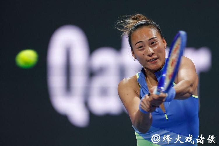 WTA多哈站 郑钦文不敌莱巴金娜无缘女单八强